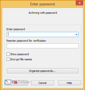 Вввод пароля