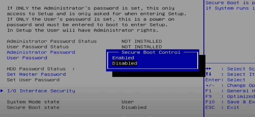 Как отключить Secure Boot в биосе ASUS