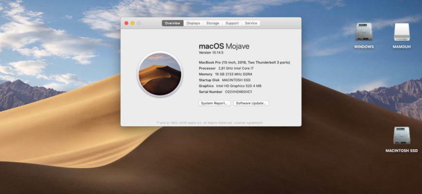 Приложение Просмотр на MacOS