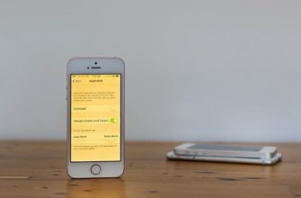 желтый экран на iPhone